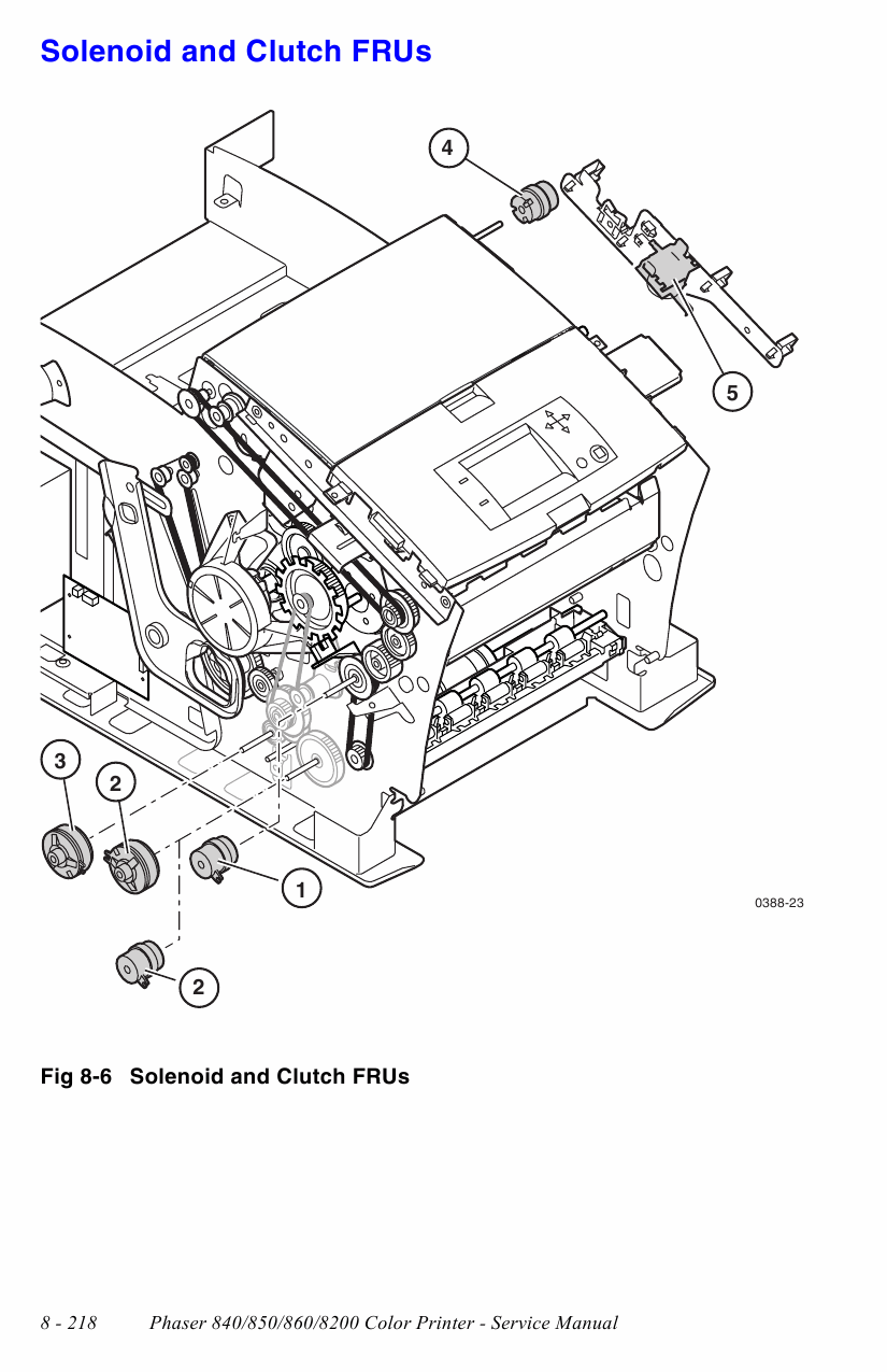 Xerox Phaser 840 Parts List Manual-3